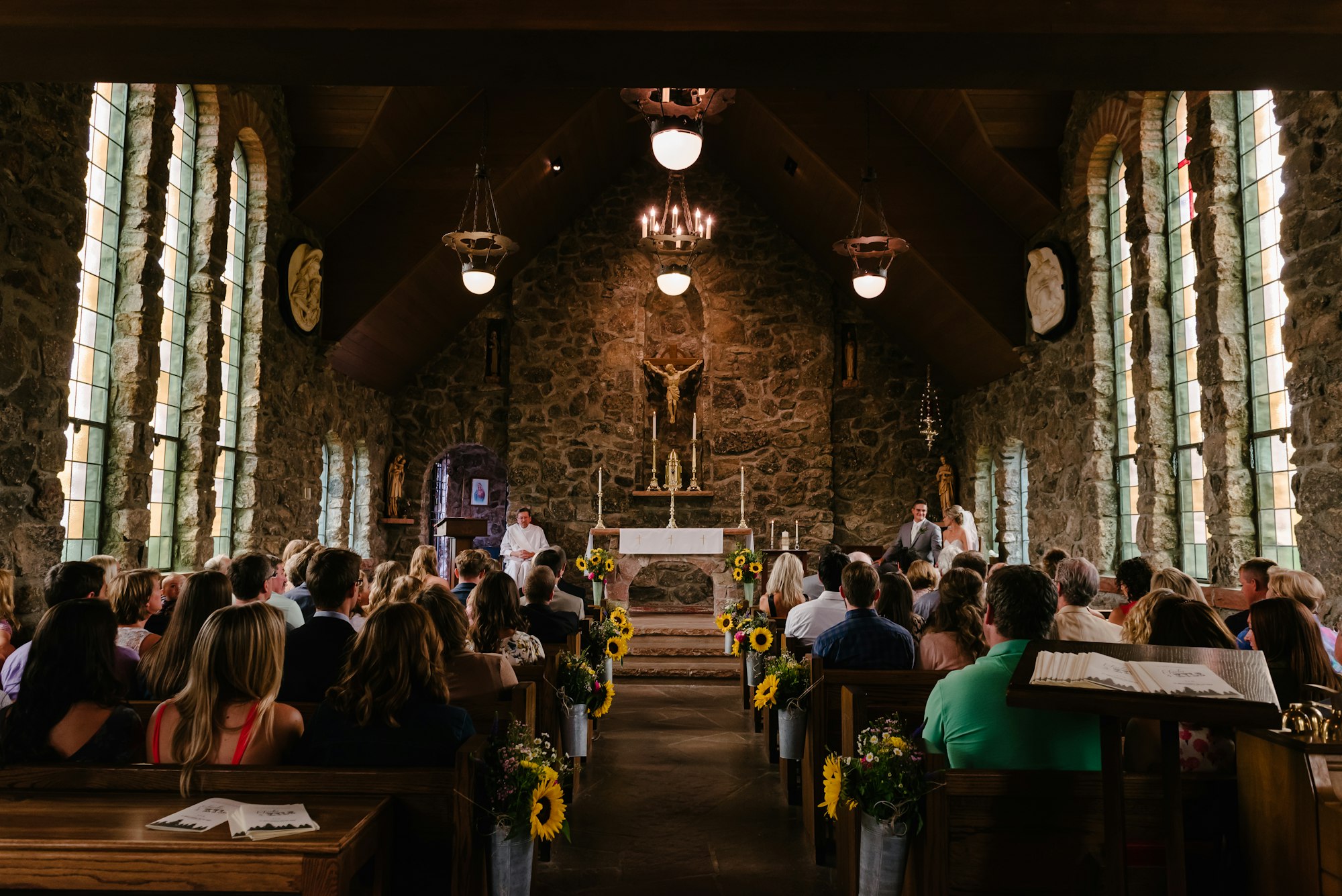 Gottesdienst in der Kirche